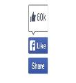 Facebook LIKE/SHARE button on your website