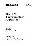 Oracle9i: The Complete Reference